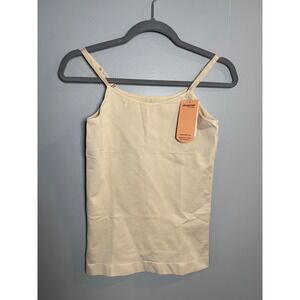 Shapermint Essentials Beige Scoop Neck Cami Shapewear Tank XL 62001 NWT